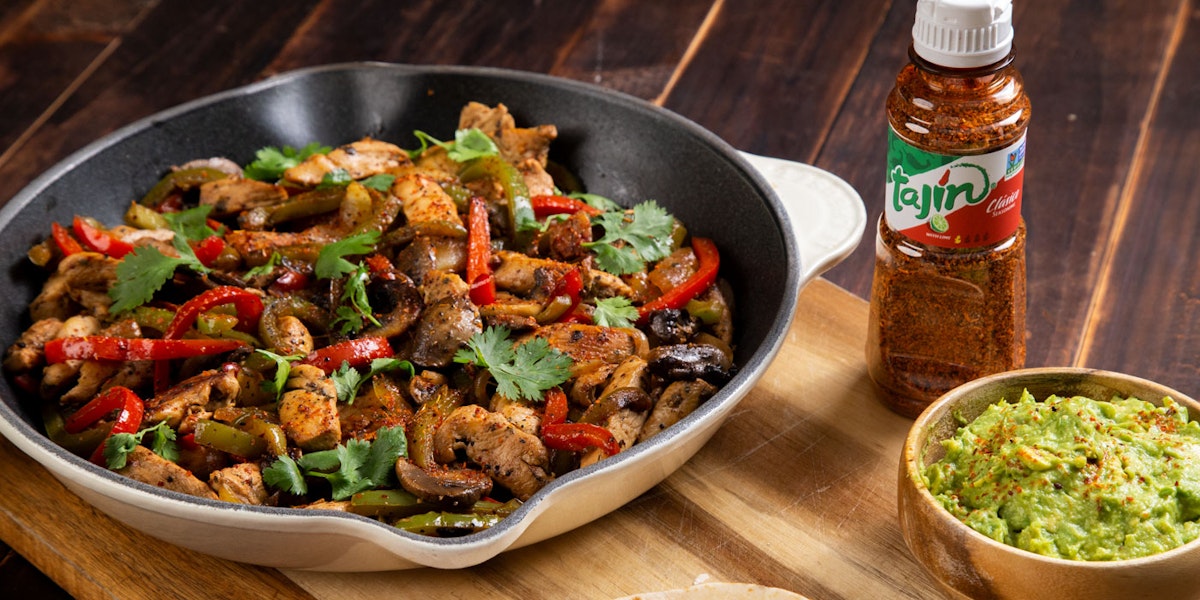GEGRILLTE STEAK-FAJITAS MIT TAJÍN-KRUSTE